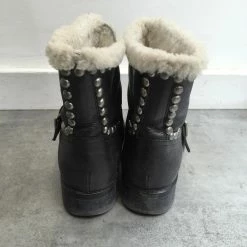 HTC Ankle Boots T.eu 37 Leather Black -winter shoes Sales 2023 827696 3