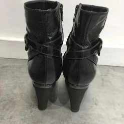SERGIO ROSSI Ankle Boots T.eu 36.5 Patent Leather Black 8 SERGIO ROSSI Ankle Boots T.eu 36.5 Patent Leather Black -winter shoes Sales 2023 827699 3
