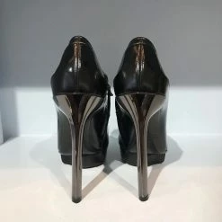 LANVIN Ankle Boots T.eu 37 Leather Black -winter shoes Sales 2023 827705 4