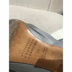 MAISON MARTIN MARGIELA Ankle Boots T.eu 38 Leather Grey -winter shoes Sales 2023 827729 4