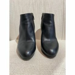 SERGIO ROSSI Ankle Boots T.eu 38 Leather Black -winter shoes Sales 2023 827748 3