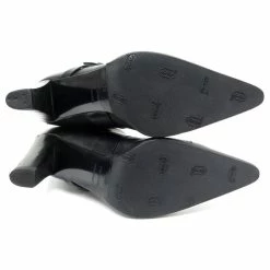 Hermès HERMES SHOES HEEL STRAPS BOOTS 38 BLACK LEATHER BOOTS 8 Hermès HERMES SHOES HEEL STRAPS BOOTS 38 BLACK LEATHER BOOTS -winter shoes Sales 2023 829531 3