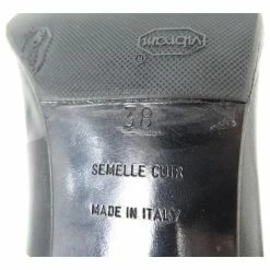 Hermès HERMES SHOES HEEL STRAPS BOOTS 38 BLACK LEATHER BOOTS 9 Hermès HERMES SHOES HEEL STRAPS BOOTS 38 BLACK LEATHER BOOTS -winter shoes Sales 2023 829531 4