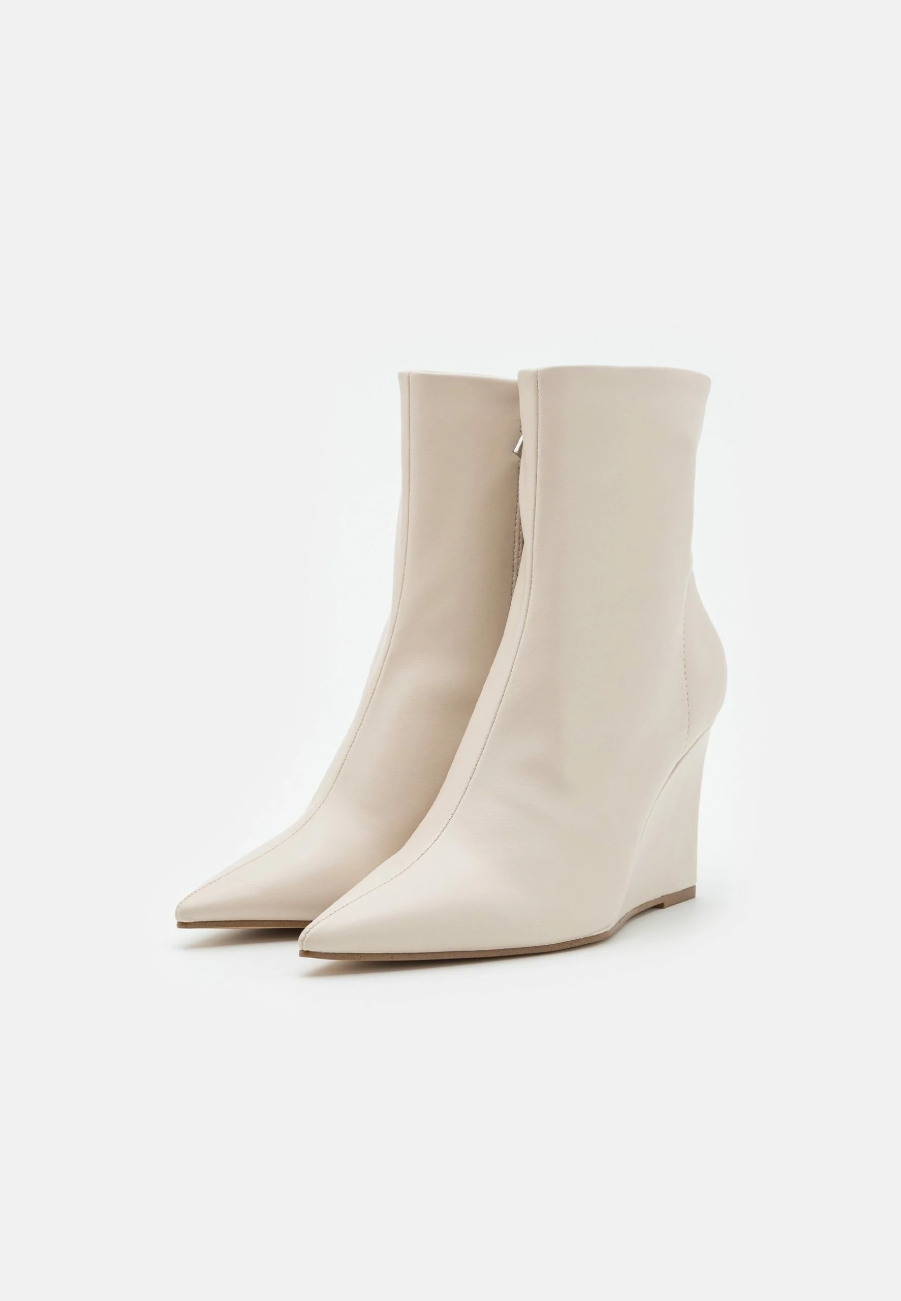 Steve Madden Serbia - Wedge Ankle Boots - Bone 3 Steve Madden Serbia - Wedge Ankle Boots - Bone - Image 3