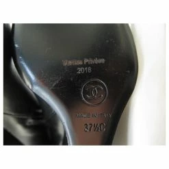 CHANEL BOOTS G31303 37.5 WEDGES LEATHER BOOTS Black -winter shoes Sales 2023 834935 5