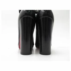 NEW CHRISTIAN LOUBOUTIN TROOP BOOTS SHOES 39 BLACK LEATHER BOOTS -winter shoes Sales 2023 835033 3