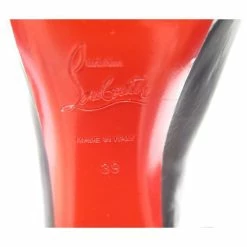 NEW CHRISTIAN LOUBOUTIN TROOP BOOTS SHOES 39 BLACK LEATHER BOOTS -winter shoes Sales 2023 835033 5