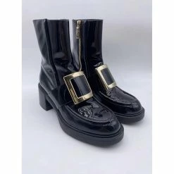 ROGER VIVIER Ankle Boots T.eu 39 Leather Black 11 ROGER VIVIER Ankle Boots T.eu 39 Leather Black -winter shoes Sales 2023 836775 4