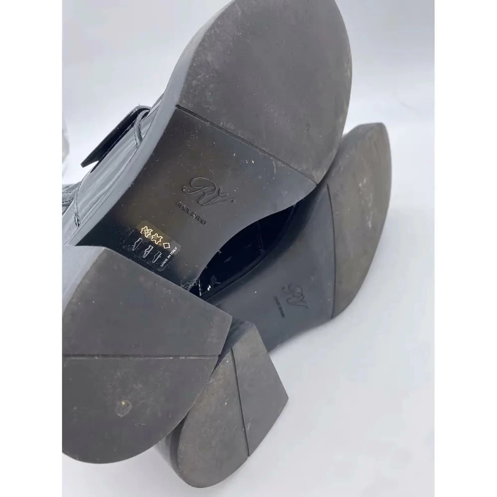 ROGER VIVIER Ankle Boots T.eu 39 Leather Black 7 ROGER VIVIER Ankle Boots T.eu 39 Leather Black - Image 7