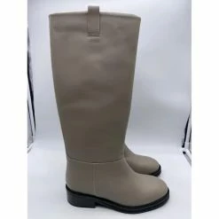 Autre Marque FLATTERED Boots T.eu 40 Leather Grey -winter shoes Sales 2023 836794 5