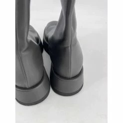 Autre Marque GIA BORGHINI Boots T.eu 37.5 Leather Grey -winter shoes Sales 2023 836797 4