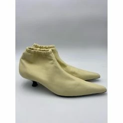 KHAITE Ankle Boots T.eu 38 Leather Cream -winter shoes Sales 2023 838226 4