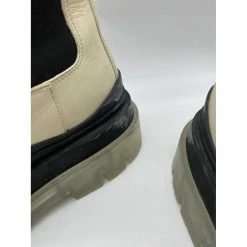 BOTTEGA VENETA Ankle Boots T.eu 39.5 Leather Cream -winter shoes Sales 2023 838266 4