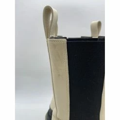 BOTTEGA VENETA Ankle Boots T.eu 39.5 Leather Cream -winter shoes Sales 2023 838266 6