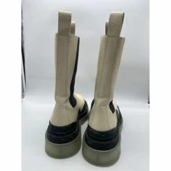 BOTTEGA VENETA Ankle Boots T.eu 39.5 Leather Cream -winter shoes Sales 2023 838266 7