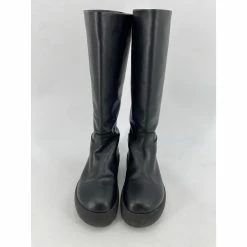Autre Marque GIA BORGHINI Boots T.eu 37.5 Leather Black -winter shoes Sales 2023 838705 3