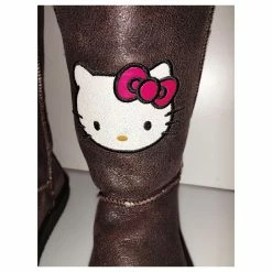 VICTORIA COUTURE BOOTS FURRED LEATHER RELIEFS T 39/40 Dark Brown -winter shoes Sales 2023 839048 3