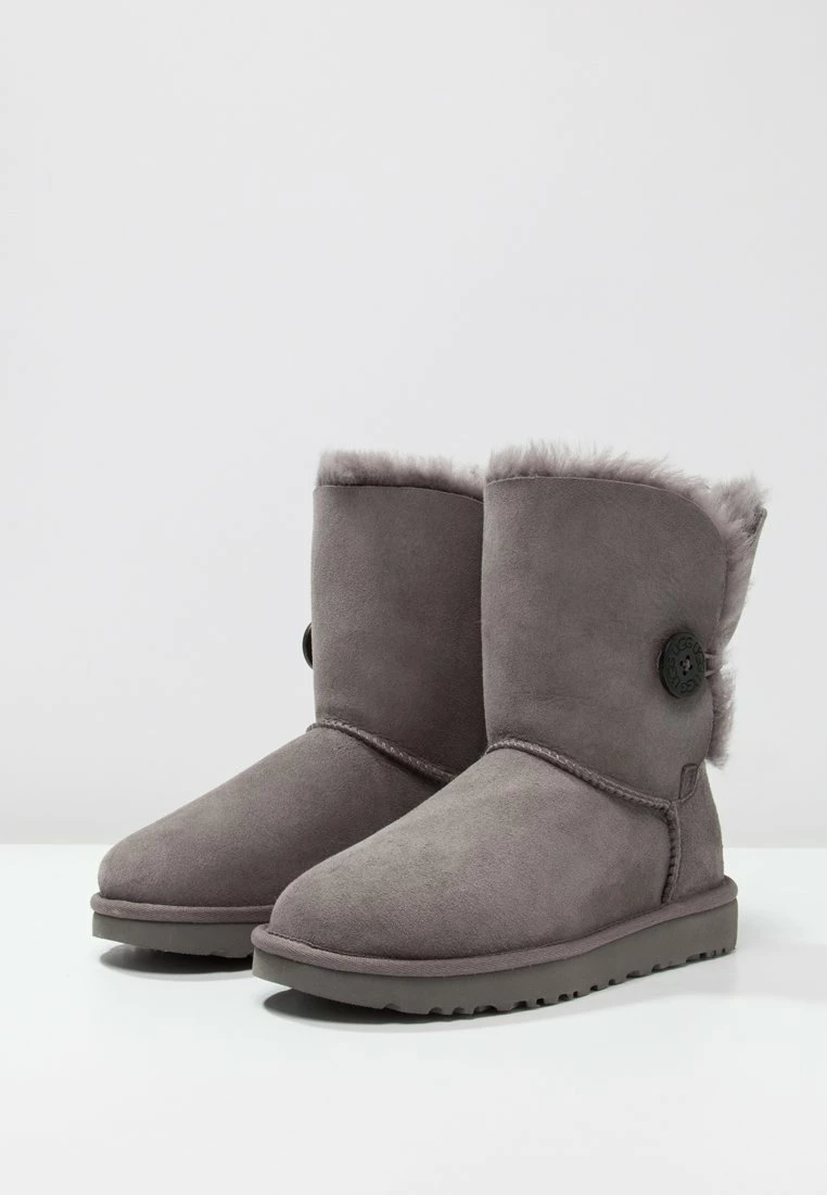 Ugg Bailey Button Ii - Classic Ankle Boots - Grey 4 Ugg Bailey Button Ii - Classic Ankle Boots - Grey - Image 4