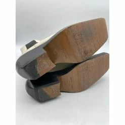 BOTTEGA VENETA Boots T.eu 37.5 Leather Cream -winter shoes Sales 2023 844458 7