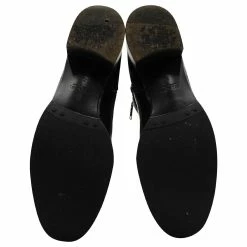 Prada Knee High Leather Boots Black 11 Prada Knee High Leather Boots Black -winter shoes Sales 2023 846308 5