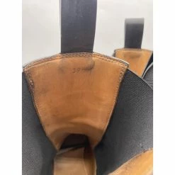 BOTTEGA VENETA Ankle Boots T.eu 39 Leather Black -winter shoes Sales 2023 848981 6