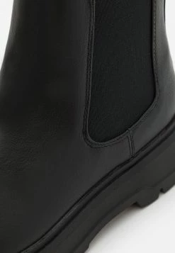 YOURTURN Unisex - Classic Ankle Boots - Black -winter shoes Sales 2023 84ba5e050cb84ec289d4241f4ba57001