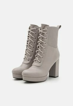 Anna Field High Heeled Ankle Boots - Grey -winter shoes Sales 2023 8518b611ad244e06b8c77fb9c36e5f0f