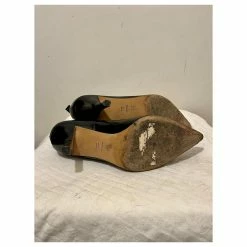 Diane Von Furstenberg DvF Mollo Patent Leather Ankle Chelsea Boots Black -winter shoes Sales 2023 854040 4