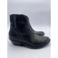 GOLDEN GOOSE Ankle Boots T.eu 36 Leather Black -winter shoes Sales 2023 857141 4