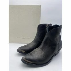 GOLDEN GOOSE Ankle Boots T.eu 36 Leather Black -winter shoes Sales 2023 857141 7