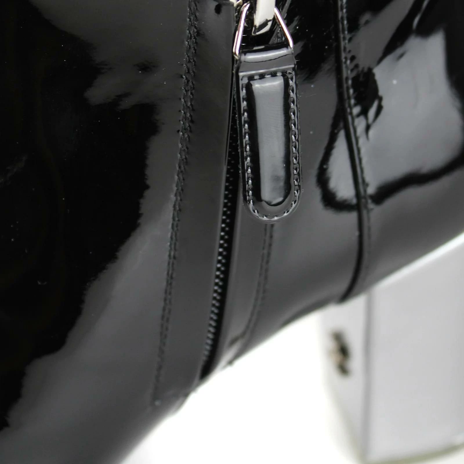 CHANEL Boots T.eu 38 Leather Black 6 CHANEL Boots T.eu 38 Leather Black - Image 6