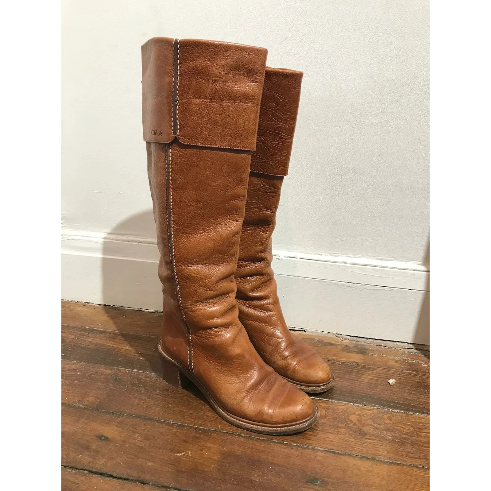 Chloé CHLOE Boots T.eu 36 Leather 2 Chloé CHLOE Boots T.eu 36 Leather - Image 2