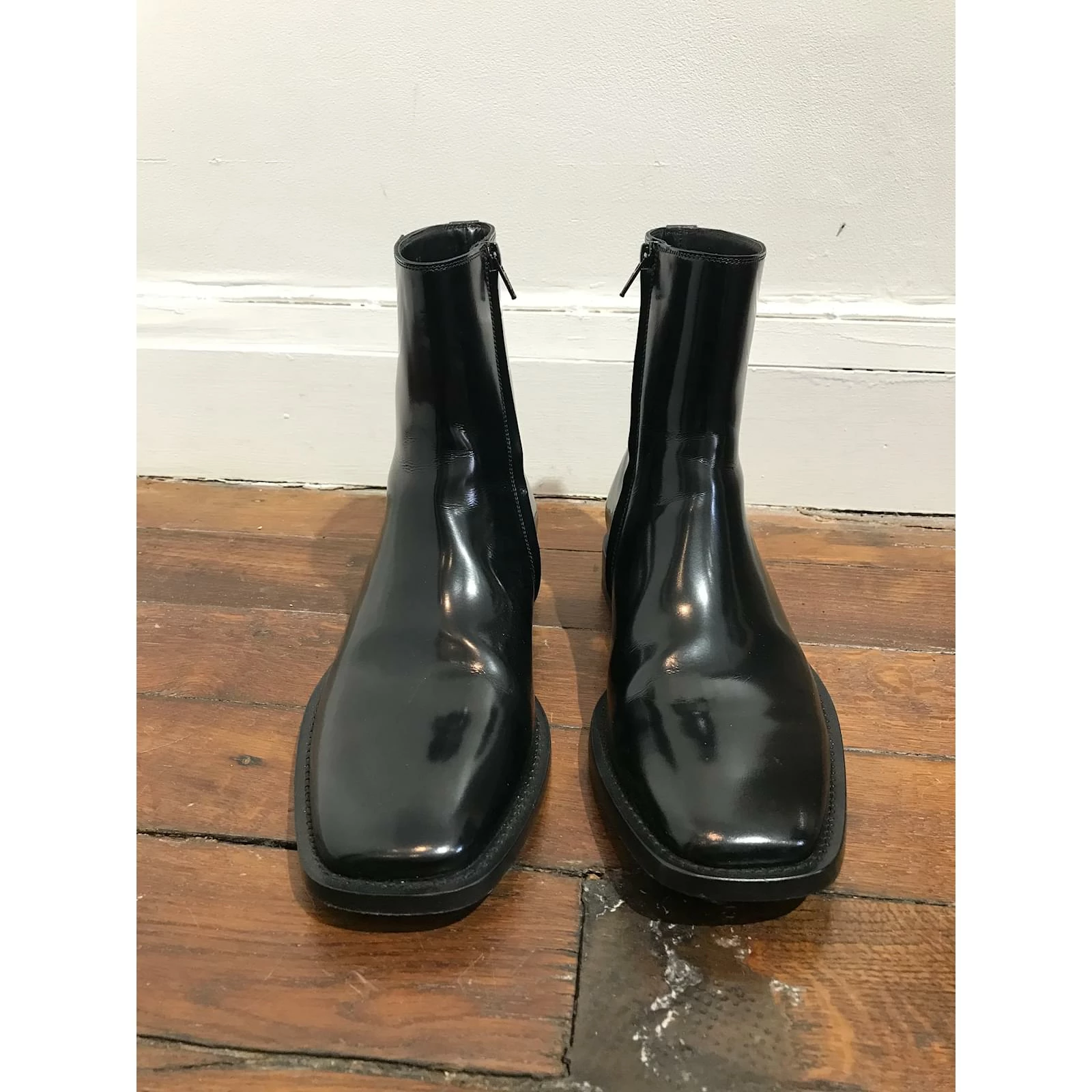 BALENCIAGA Ankle Boots T.eu 39 Leather Black 2 BALENCIAGA Ankle Boots T.eu 39 Leather Black - Image 2