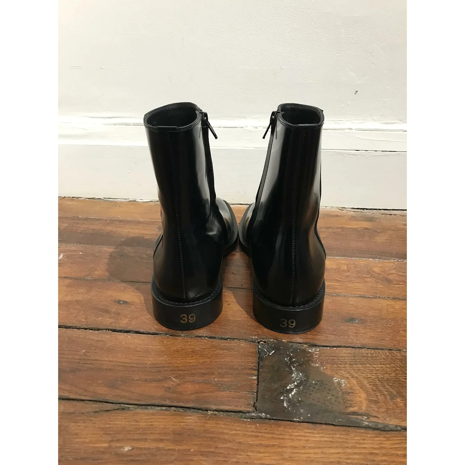 BALENCIAGA Ankle Boots T.eu 39 Leather Black 4 BALENCIAGA Ankle Boots T.eu 39 Leather Black - Image 4