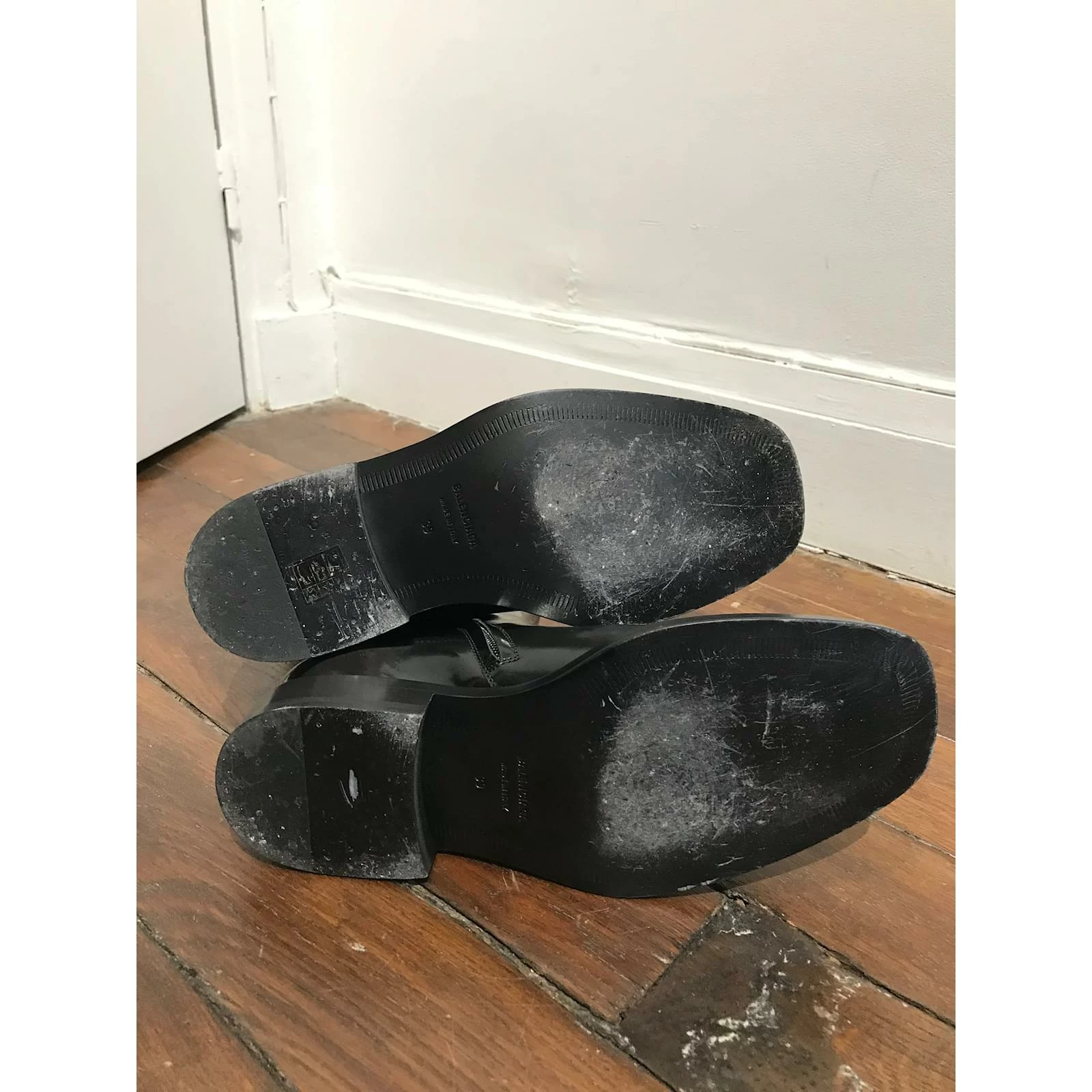 BALENCIAGA Ankle Boots T.eu 39 Leather Black 6 BALENCIAGA Ankle Boots T.eu 39 Leather Black - Image 6