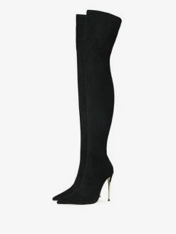 Women's Suede Thigh High Heel Boots -winter shoes Sales 2023 8603c427 621c 4c85 a4a8 18314c85c811