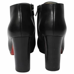 Christian Louboutin Ankle Boots In Black Calfskin Leather 10 Christian Louboutin Ankle Boots In Black Calfskin Leather -winter shoes Sales 2023 862289 4