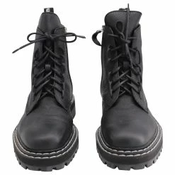 Proenza Schouler Lace Up Ankle Boots In Calfskin Leather Black 8 Proenza Schouler Lace Up Ankle Boots In Calfskin Leather Black -winter shoes Sales 2023 862360 3