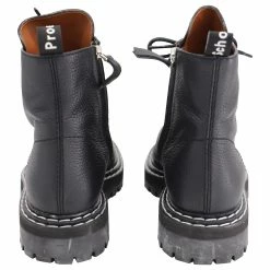 Proenza Schouler Lace Up Ankle Boots In Calfskin Leather Black 10 Proenza Schouler Lace Up Ankle Boots In Calfskin Leather Black -winter shoes Sales 2023 862360 5