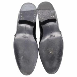 Céline Celine Ankle Boots In Black Leather -winter shoes Sales 2023 863593 6