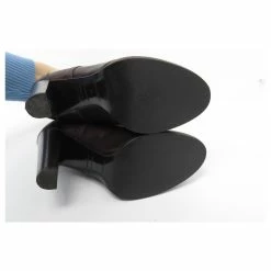 Hermès NINE HERMES FEELING H SHOES122072Z BOOTS 37 BROWN BROWN LEATHER -winter shoes Sales 2023 869952 4