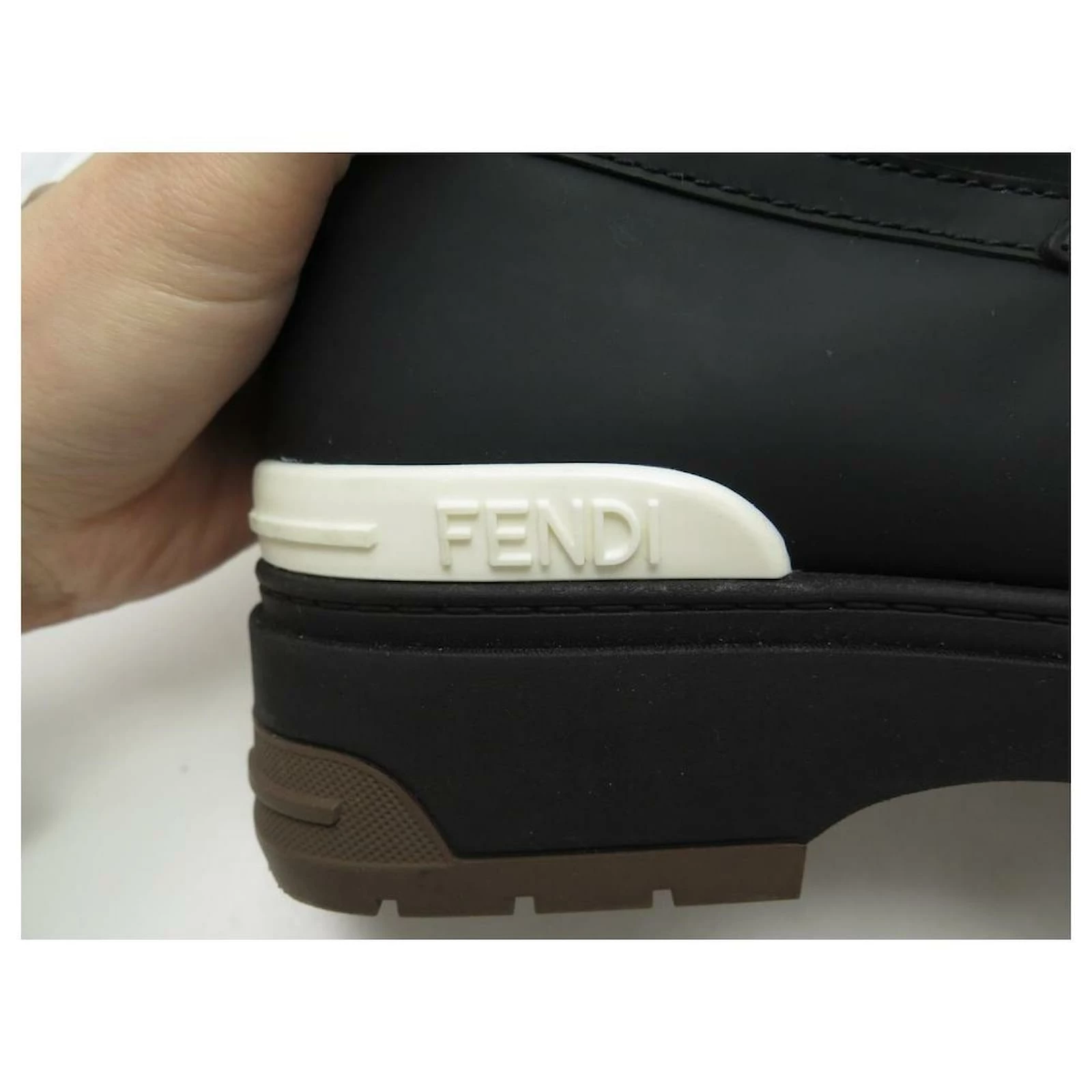 FENDI SHOES BOOTS T-REX ZUCCA CANVAS & LEATHER 40 IT 41 EN SNOW BOOTS 6 FENDI SHOES BOOTS T-REX ZUCCA CANVAS & LEATHER 40 IT 41 EN SNOW BOOTS - Image 6