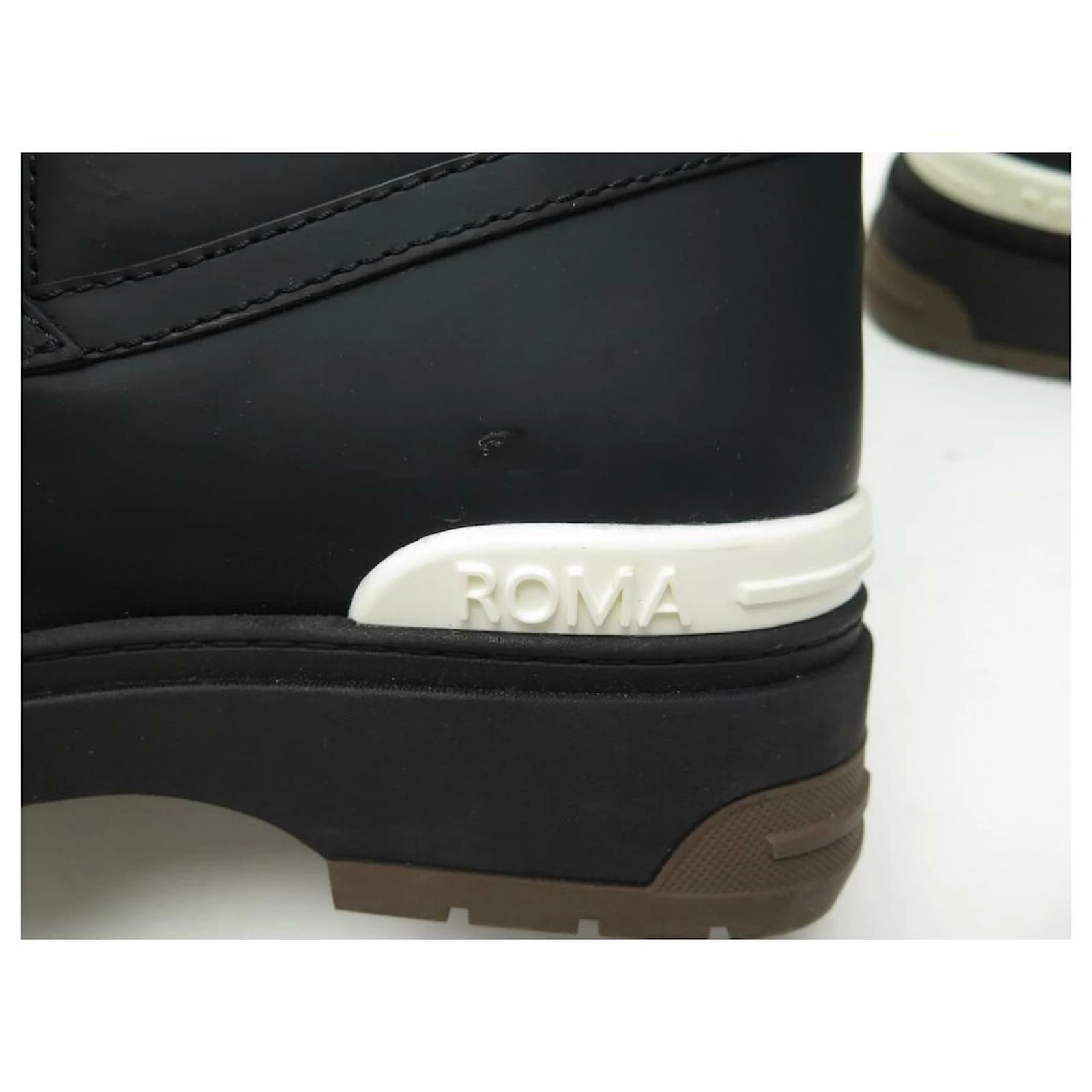 FENDI SHOES BOOTS T-REX ZUCCA CANVAS & LEATHER 40 IT 41 EN SNOW BOOTS 7 FENDI SHOES BOOTS T-REX ZUCCA CANVAS & LEATHER 40 IT 41 EN SNOW BOOTS - Image 7