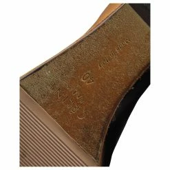 Céline Celine Wedge Boots In Black Leather -winter shoes Sales 2023 871225 6