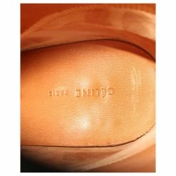 Céline Celine Wedge Boots In Black Leather -winter shoes Sales 2023 871225 8