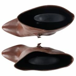 Prada Platform High Heel Boots In Brown Leather 11 Prada Platform High Heel Boots In Brown Leather -winter shoes Sales 2023 872476 5