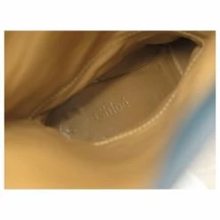 Chloé CHLOE SHOES ZYMBA BOOTS 38 BLUE GRAINED LEATHER HEELS BOOTS SHOES -winter shoes Sales 2023 875149 7