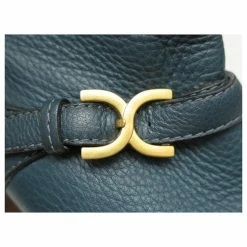 Chloé CHLOE SHOES ZYMBA BOOTS 38 BLUE GRAINED LEATHER HEELS BOOTS SHOES -winter shoes Sales 2023 875149 8