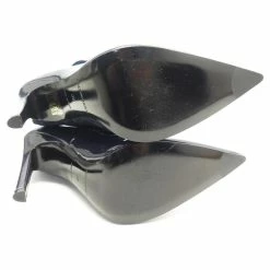 NEW BALENCIAGA SHOES KNIFE ANKLE BOOTS 38 BLUE LEATHER AND CANVAS SOCK BOOTS Navy Blue -winter shoes Sales 2023 875154 4