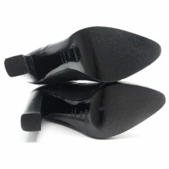 Hermès Hermes Shoes 38.5 BUCKLE BOOTS HEELS IN BLACK LEATHER LEATHER BOOTS -winter shoes Sales 2023 875293 4